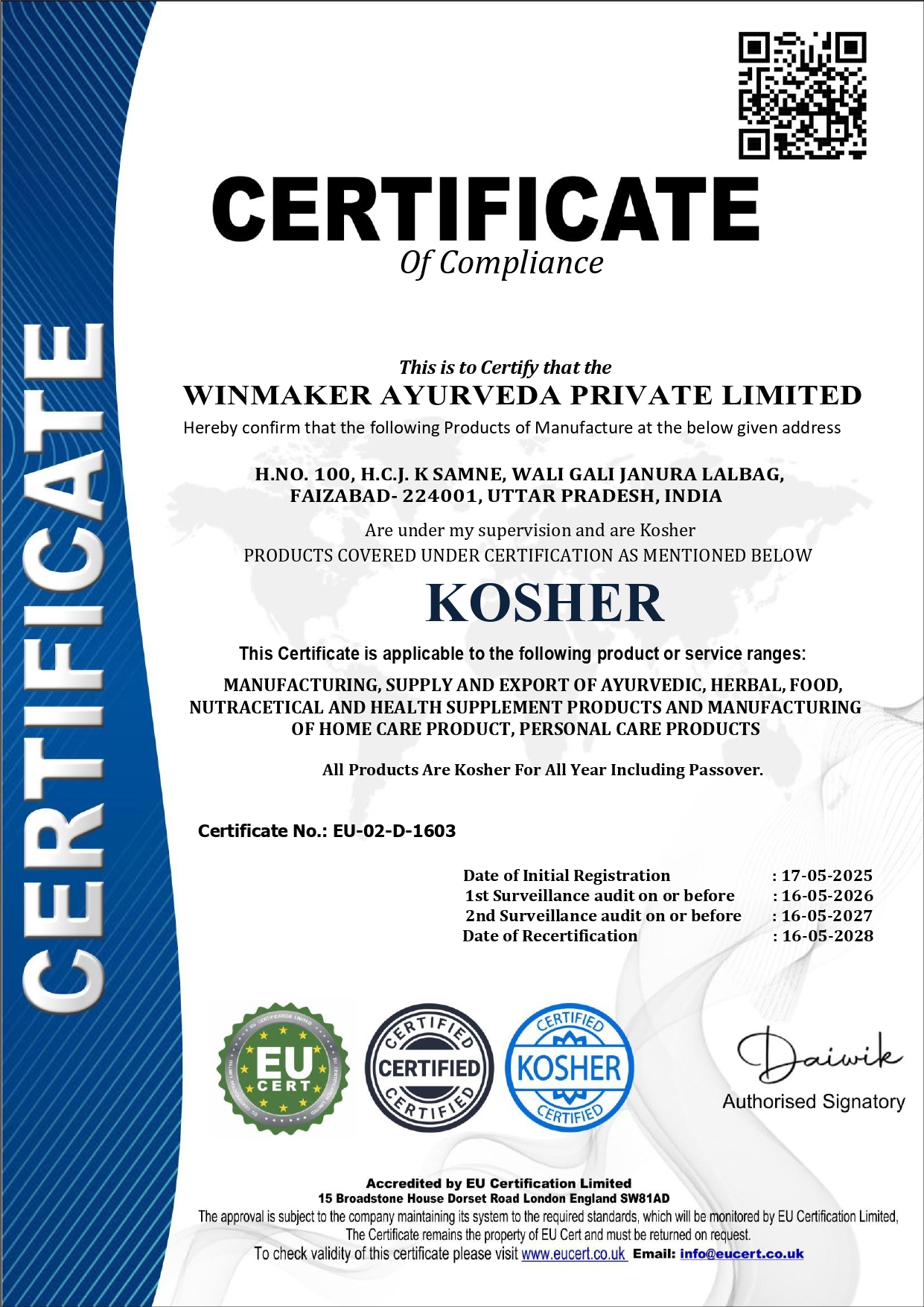 Certificate 3