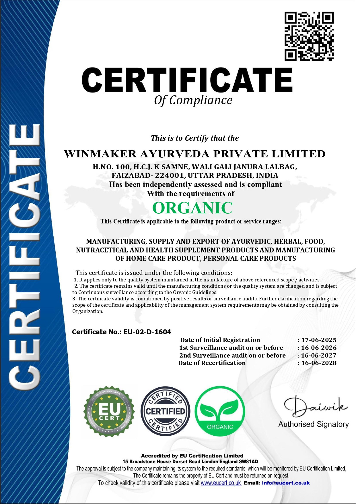 Certificate 4